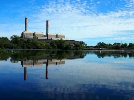 FILE PHOTO: Huntly power station in Waikato province is seen March 30, 2016. REUTERS/Henning Gloystein/File Photo