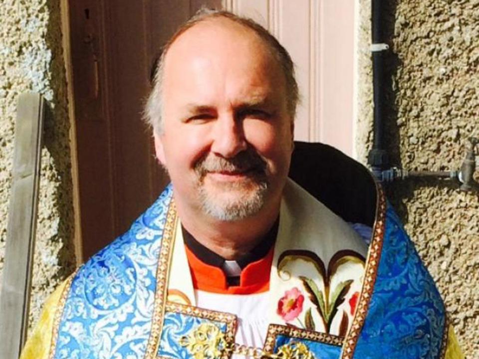 Mr Ashenden has resigned after nine years as one of the Queen's chaplains: Gavin Ashenden