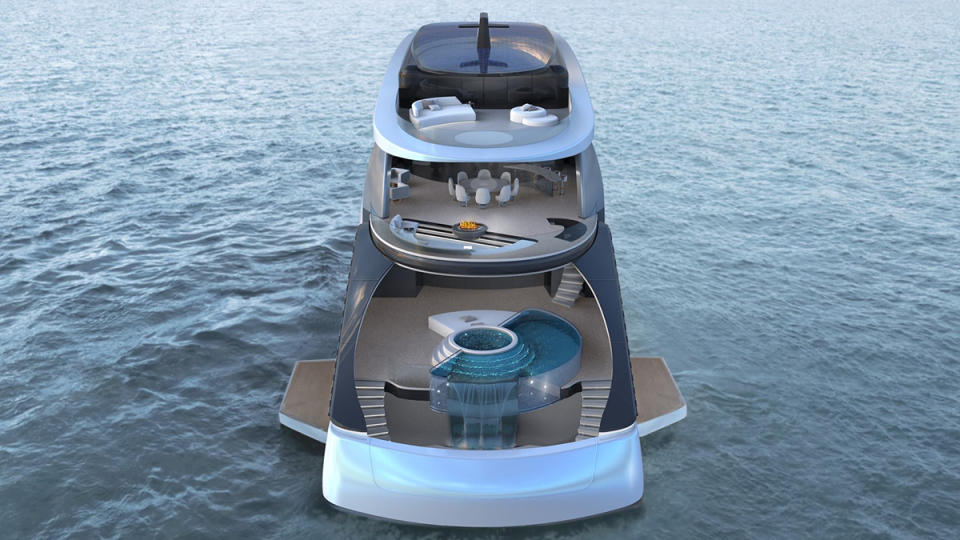 Hype-R Superyacht Concept