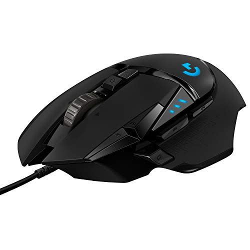 3) Logitech G502 HERO High Performance Wired Gaming Mouse