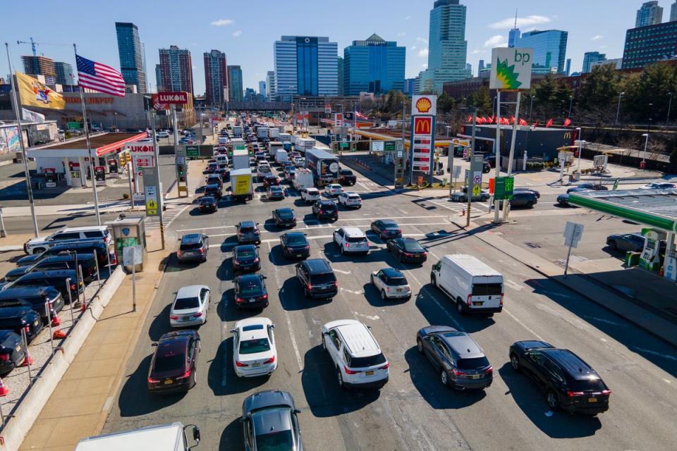New York has become the first US city to approve congestion tolls on drivers (Copyright 2023 The Associated Press. All rights reserved.)