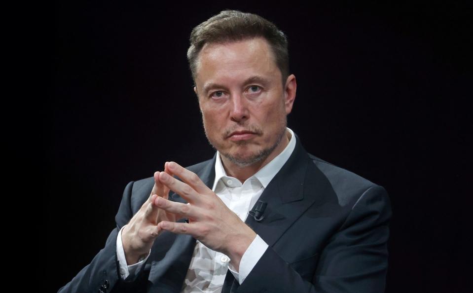 Elon Musk ist CEO von Tesla. Die Aktien des Unternehmens sind in der vergangenen Woche um 15 Prozent gefallen. - Copyright: Getty Images