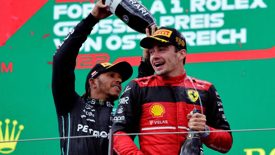 Hamilton, who was infamously involved in a title fight with teammate Nico Rosberg in 2016, will join the highly-rated Leclerc at Ferrari. - Leonhard Foeger/Reuters