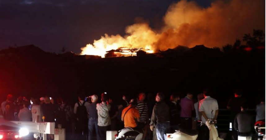 日本沖繩世界遺產首里城31日清晨發生大火，蔡英文立即以日文發推文表達關心。（圖／報系資料照）