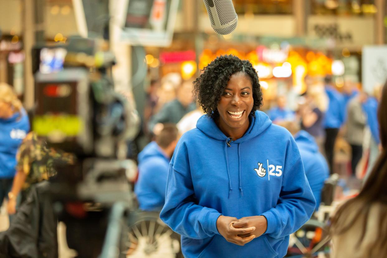 Ohuruogu was speaking at an event in Stratford to celebrate the National Lottery's 25th anniversary 