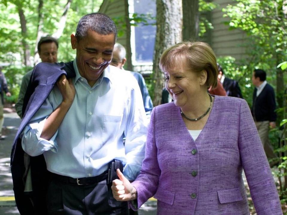 Barack Obama und Angela Merkel sind sich schon seit vielen Jahren sympathisch. (Bild: imago/Everett Collection)
