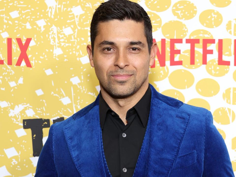 Wilmer Valderrama at the premiere of "That '90s Show" in January 2023.