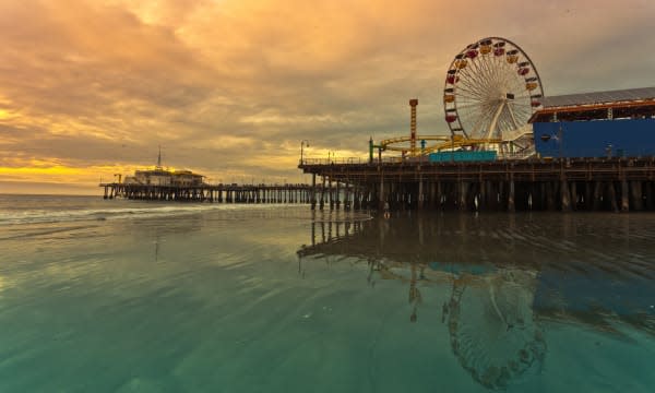 santa monica pier ferris wheel