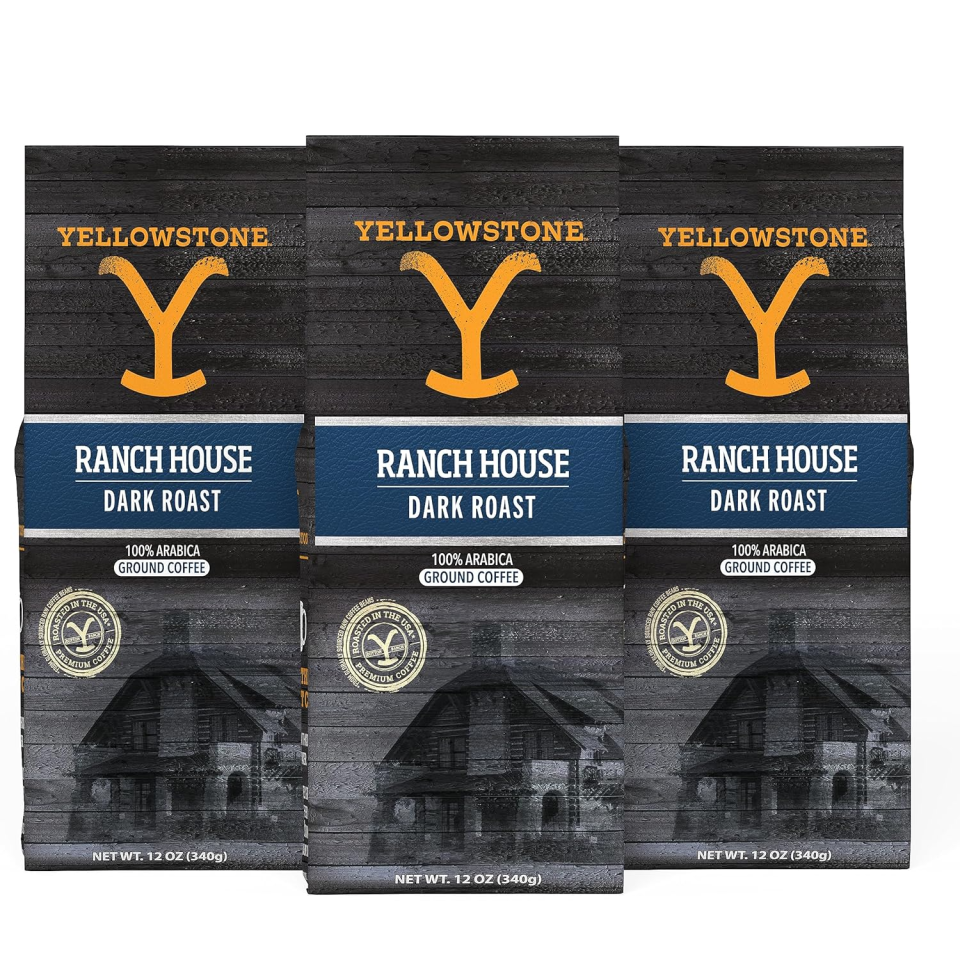 Yellowstone Ranch House dark roast coffee