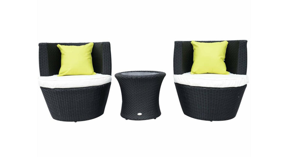 Yolanda 2 Seater Rattan Conversation Set 