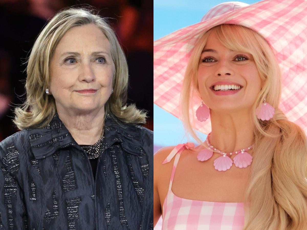 Hillary Clinton offers her sympathies to Margot Robbie and Greta Gerwig ...