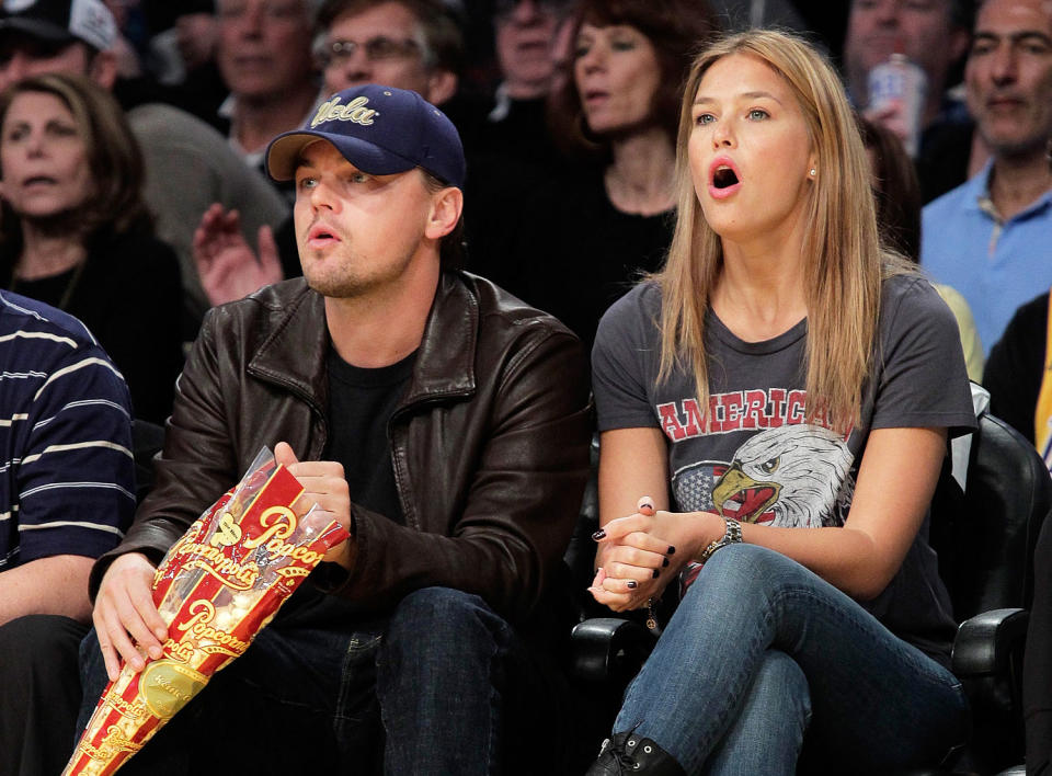 Leonardo DiCaprio and Bar Refaeli (Noel Vasquez / Getty Images)