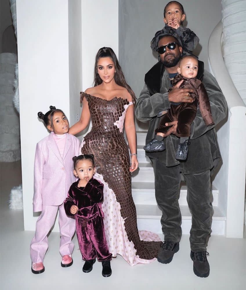 The West family | Kim Kardashian/Instagram