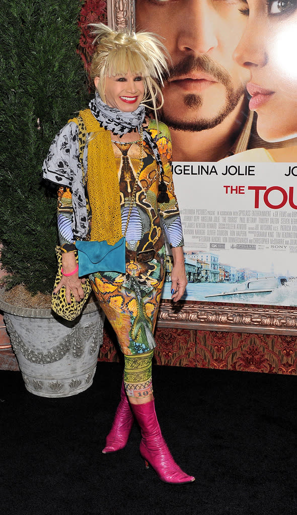 The Tourist 2010 NY Premiere Betsey Johnson