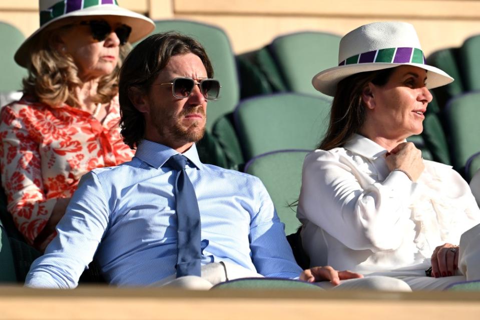 Tommy Fleetwood and wife, Clare