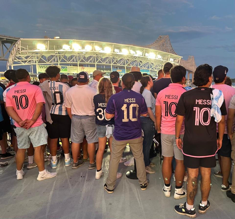 Fans of Lionel Messi flocked to Subaru Park Aug. 15 to see Inter Miami CF face Philadelphia Union in the semifinal round of Leagues Cup.