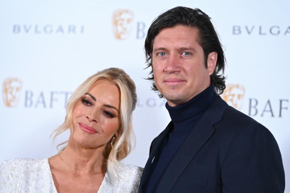 Kay, with TV presenter wife, Tess Daly, says he has ‘big shoes he has to fill’ when he takes over from Kay (Getty Images)