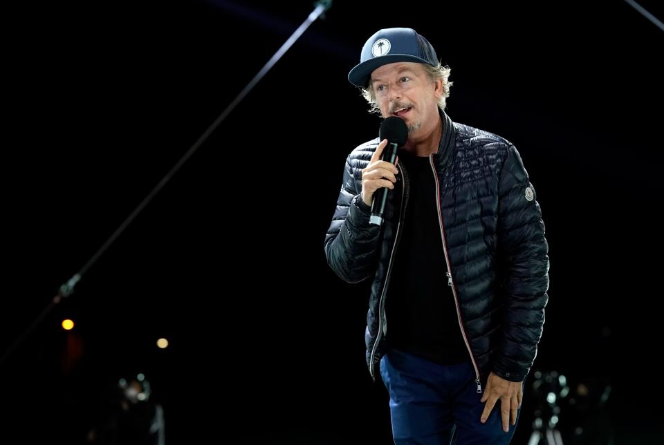 David Spade, seen here performing at Ventura County Fairgrounds in Ventura, Calif. in 2020, will visit Tampa Theatre for two nights of shows, Sept. 24-25.