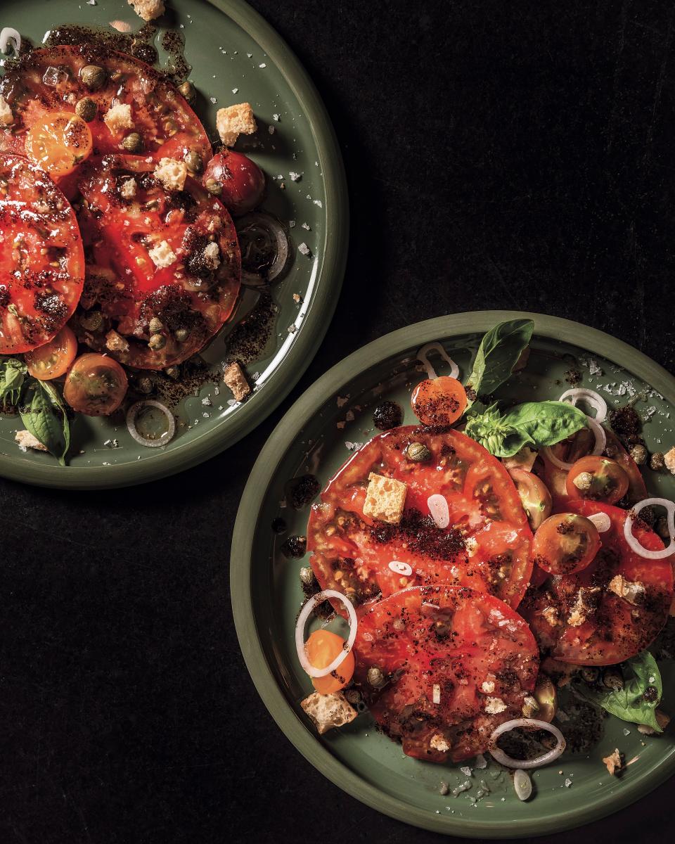 Tomatoes With Brown Butter