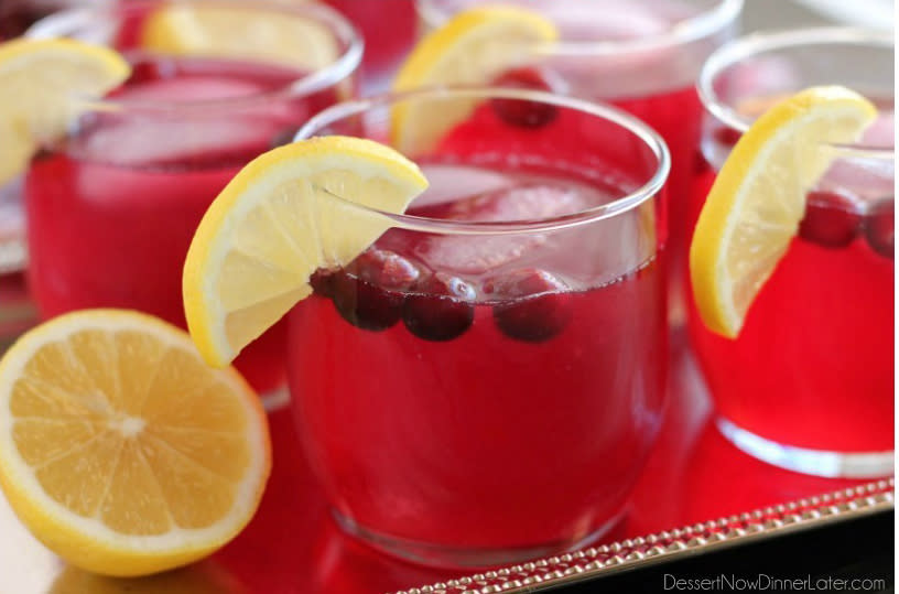 cranberry mocktail