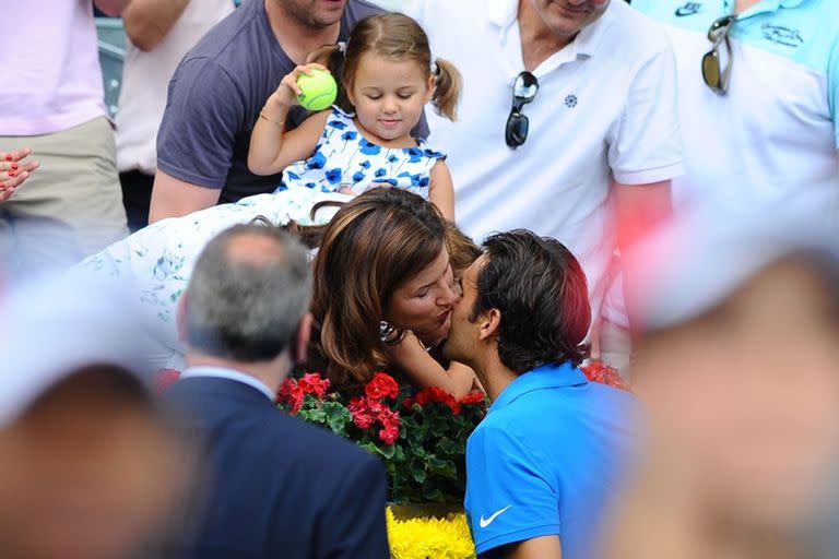 Una alianza de fuego entre Roger Federer y Mirka Vravinec