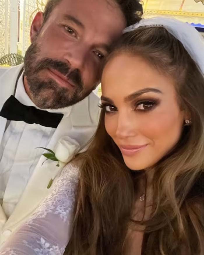 Jennifer Lopez se casa por cuarta vez con Ben Affleck