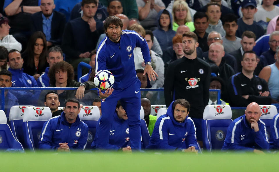 One final prowl: Wednesday could have been Antonio Conte’s final match as Stamford Bridge as the Blues boss