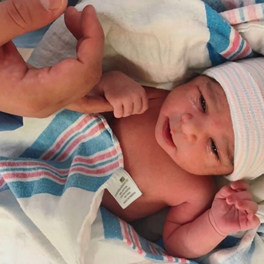 She's finally here! Early on Nov. 10, 2016, Rob Kardashian and Blac Chyna welcomed their first daughter together, Dream Renee Kardashian. The adorable baby girl was born at Cedars-Sinai hospital and weighed 7 pounds and 5 ounces.