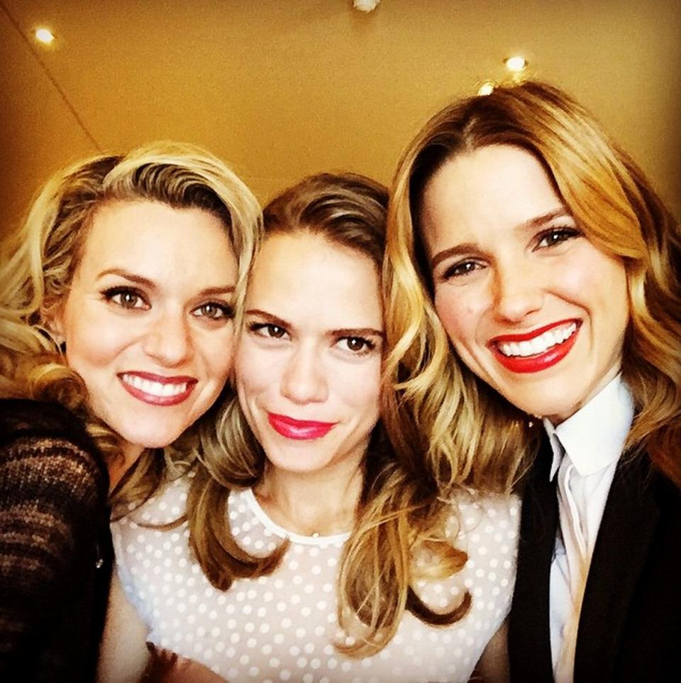 <p>Bush shared this adorable snap of her and her "One Tree Hill" co-stars last year with the&nbsp;simple caption, "Basically the best." We thought the exact same thing.&nbsp;</p>