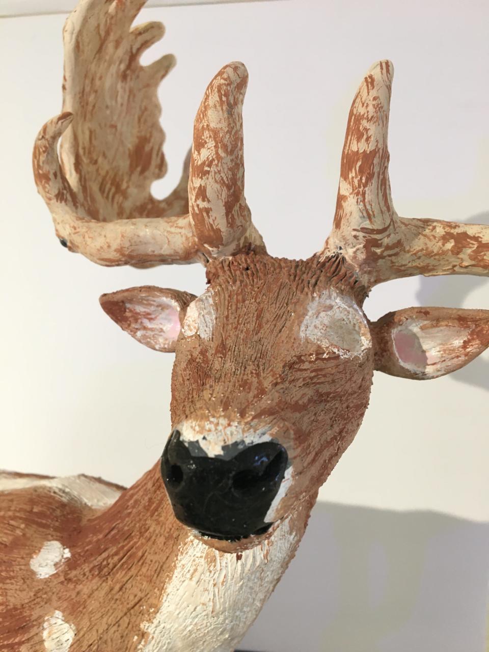"Fallow Deer," by Carver Rapp (detail).