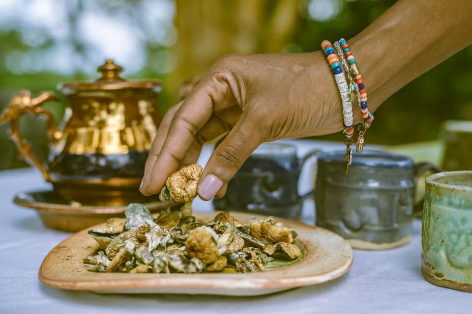 Beckley Retreats in Jamaica offers psilocybin ceremonies that incorporate live music.