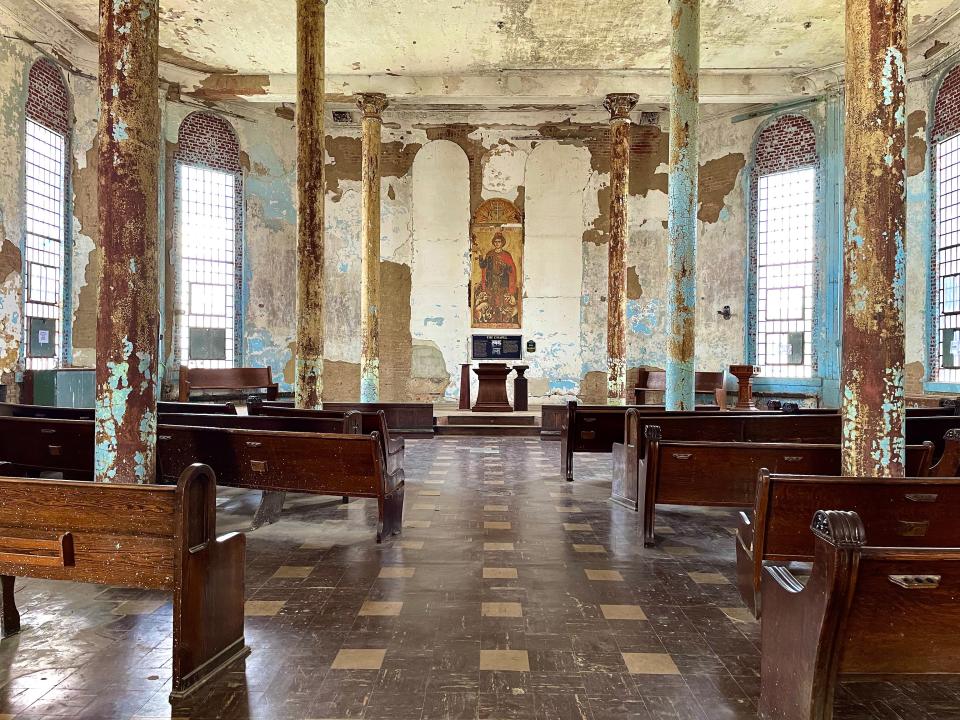 The chapel was a true place of sanctuary for inmates.