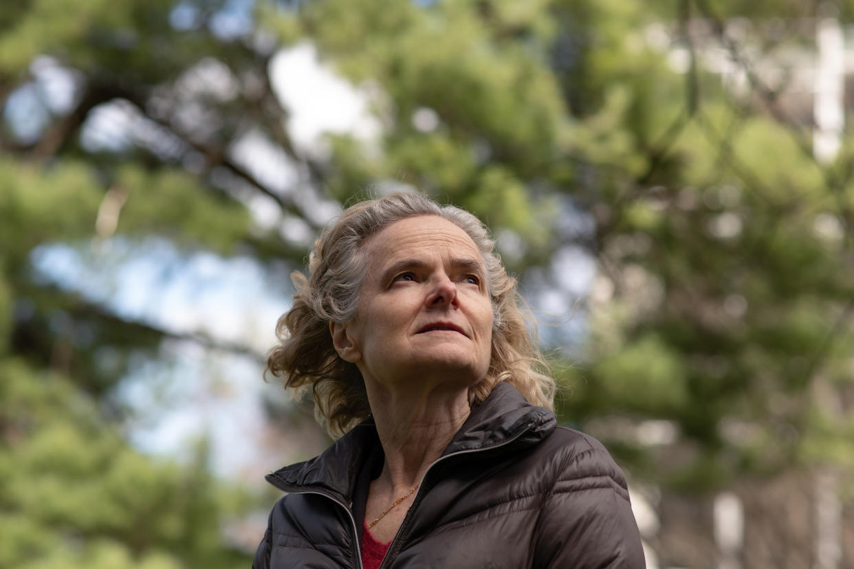 Dr. Nora Volkow, the director of the National Institute on Drug Abuse, in Bethesda, Md., on March 19, 2024. (Hailey Sadler/The New York Times)