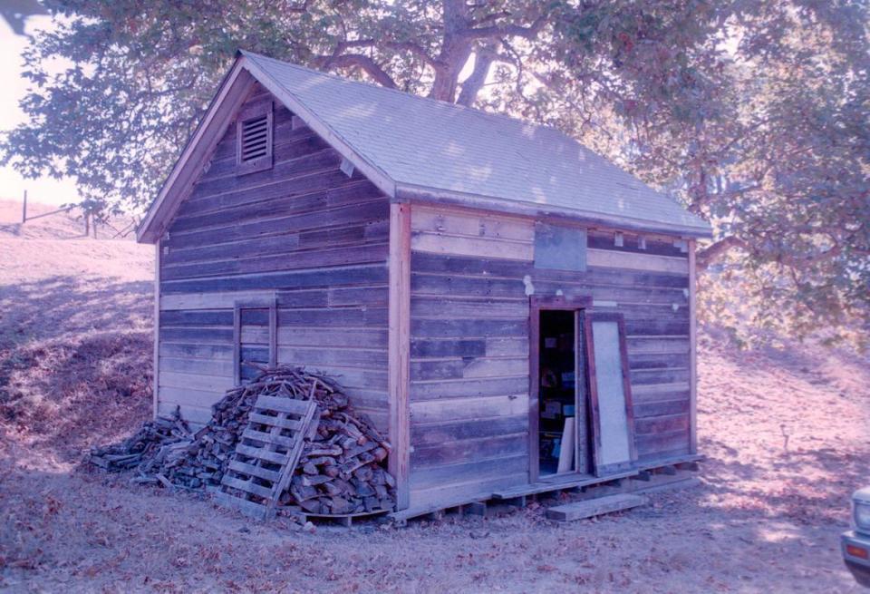 Miossi’s collection of documents and photos was housed in this building seen here in a Nov. 4, 1993 photo.