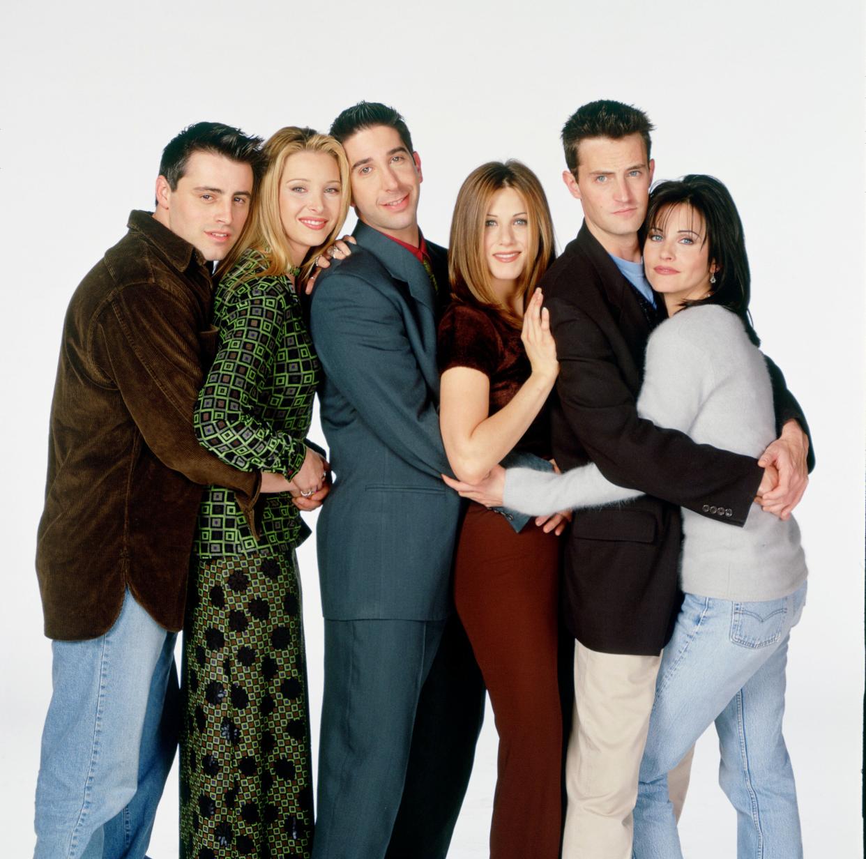 The cast of NBC's "Friends" will appear on an HBO Max reunion special later this year.  (Photo: NBC via Getty Images)