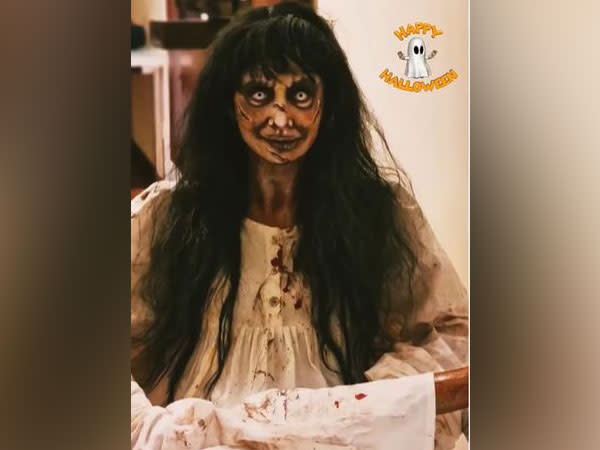 Shilpa Shetty turns zombie bride for Halloween (Image source: Instagram)