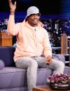 <p>Michael Che guest stars on <em>The Tonight Show Starring Jimmy Fallon</em> on Tuesday in N.Y.C.</p>