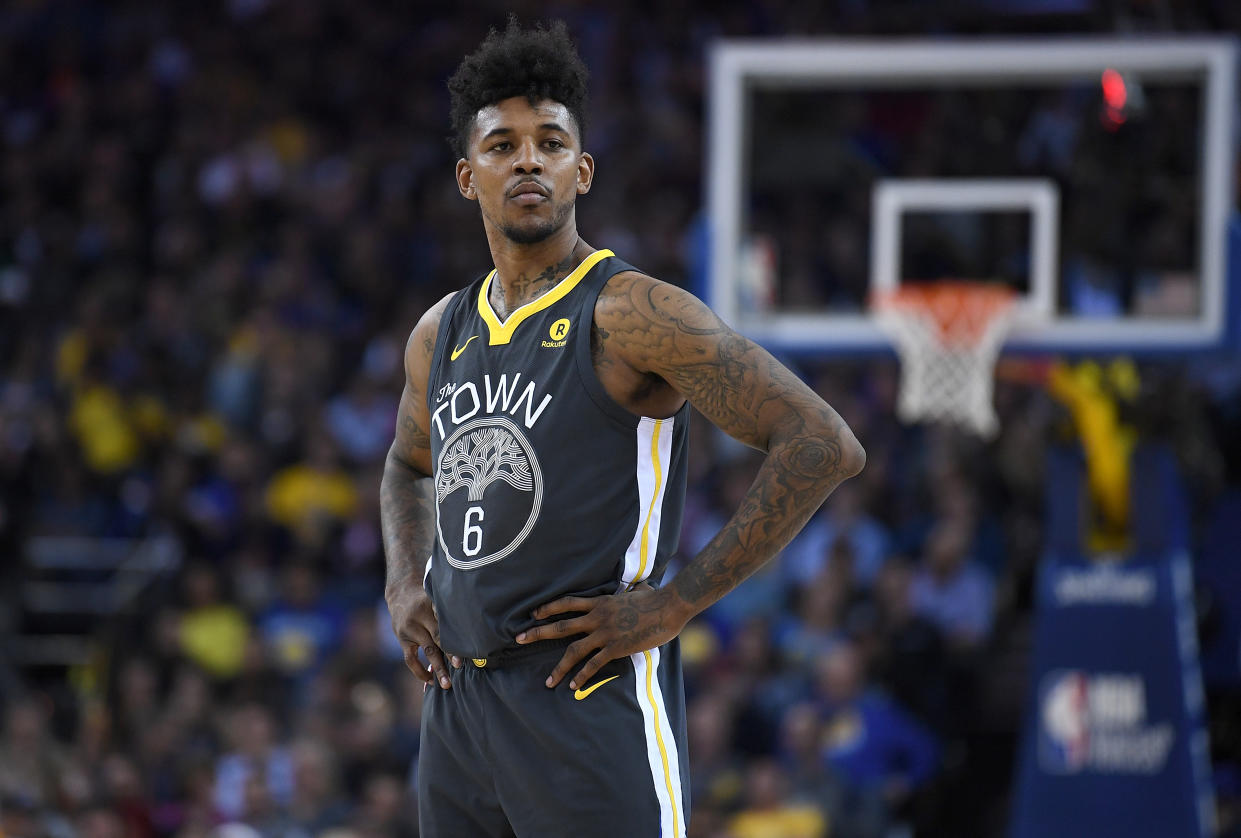 Nick Young won his first NBA title with the Golden State Warriors. (Getty)