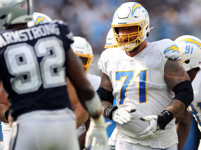 Chargers inactives: See who's in and who's out for Week 12 vs. Broncos