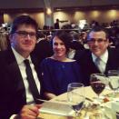 Yahoo! News Olivier Knox (left), Hillary Frey (center), and David Chalian (right). <a href="http://web.stagram.com/feed/#WHCD" rel="nofollow noopener" target="_blank" data-ylk="slk:#WHCD;elm:context_link;itc:0;sec:content-canvas" class="link ">#WHCD</a>