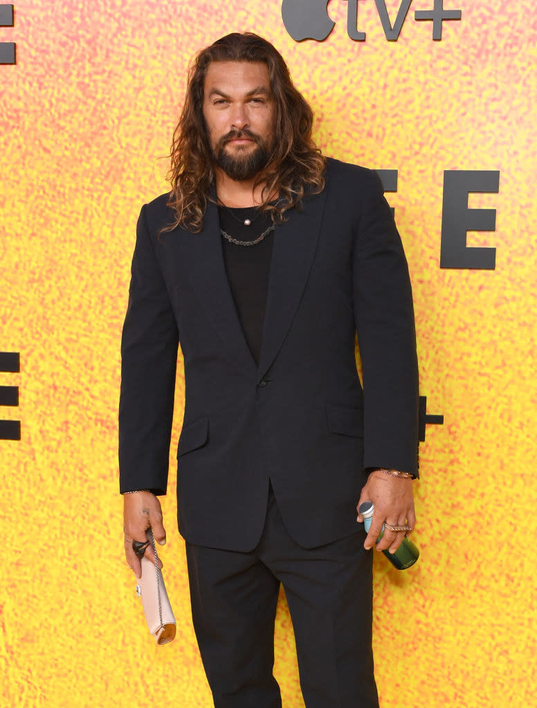 Closeup of Jason Momoa