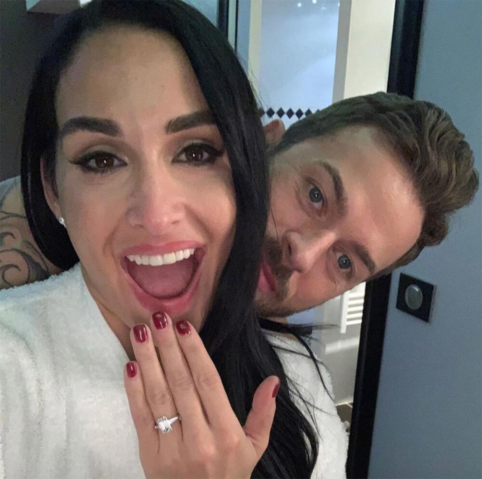 Nikki Bella and Artem Chigvintsev | Artem Chigvintsev/Instagram