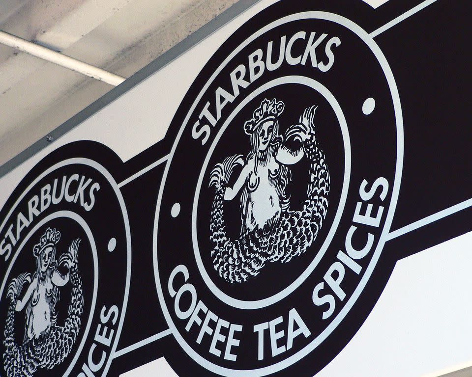 old starbucks logo