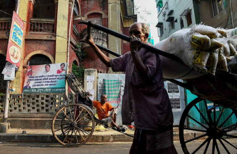 Kolkata is one of the last places on earth where pulled rickshaws still feature in daily life