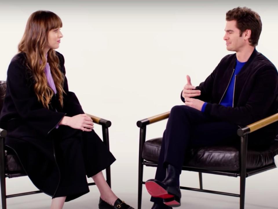 Dakota Johnson told Andrew Garfield that Jesse Eisenberg ignored her on set of ‘The Social Network’ (Vanity Fair)