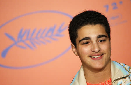 72nd Cannes Film Festival - News conference for the film "Le jeune Ahmed" (Young Ahmed) in competition - Cannes, France, May 21, 2019. Cast member Idir Ben Addi attends the news conference. REUTERS/Stephane Mahe