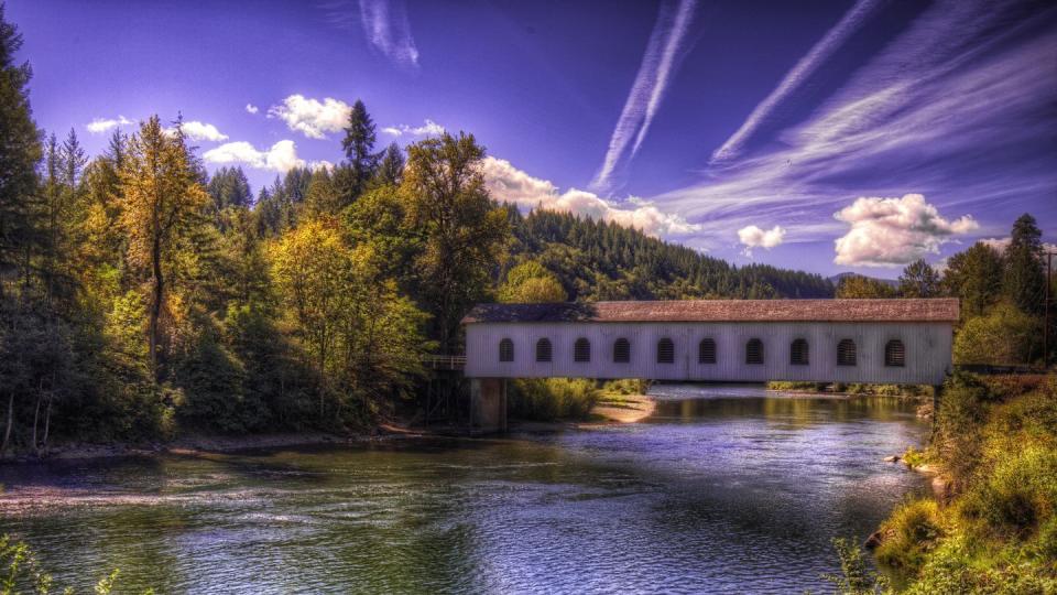 covered bridges goodpasture covered bridge