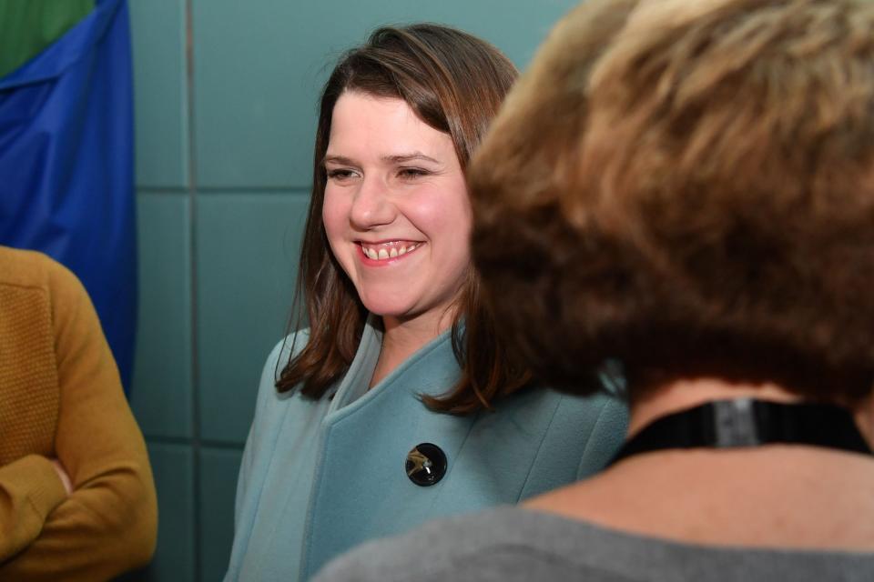 Jo Swinson has lost her seat (AFP via Getty Images)