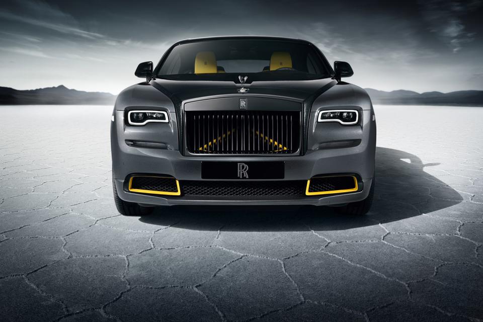 rollsroyce wraith black arrow