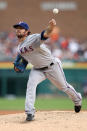 DETROIT, MI - OCTOBER 13: C.J. Wilson #36 of the Texas Rangers throws a pitch against the Detroit Tigers in the first inning of Game Five of the American League Championship Series at Comerica Park on October 13, 2011 in Detroit, Michigan. (Photo by Leon Halip/Getty Images)